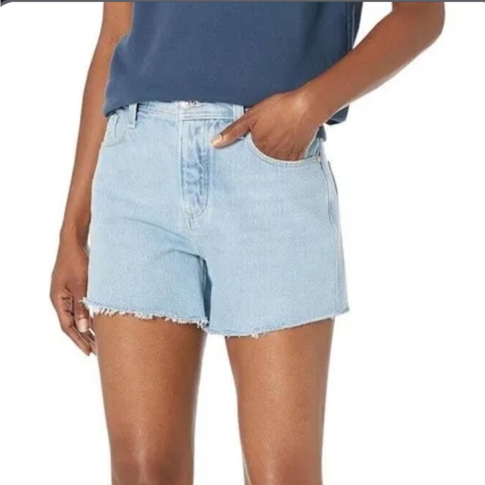 PAIGE Noella Relaxed Cut Off Shorts